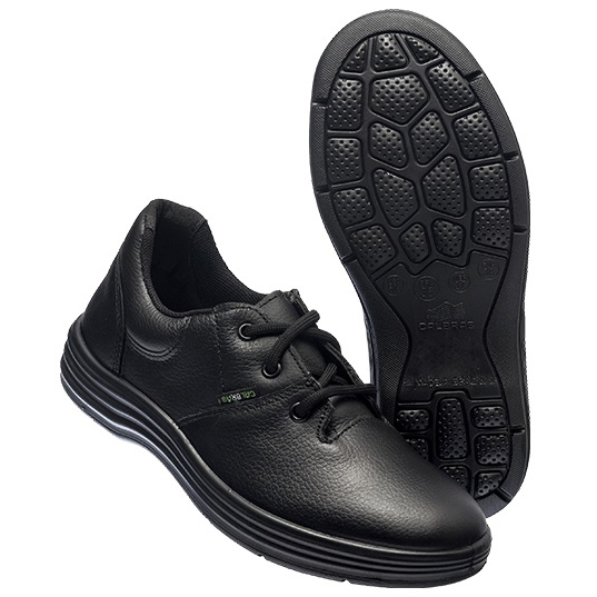 TENIS DE AMARRAR CALSOFT CTAG 300 PRETO