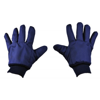 LUVAS TERMICA NYLON AZUL 05 DEDOS