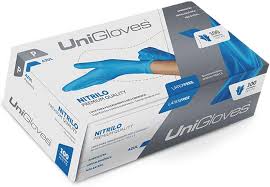 LUVAS UNIGLOVES NITRILO BLUE