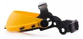 SUPORTE LENTE BOLHA AMARELO COM CATRACA CAMPER