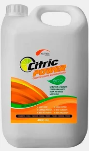 CITRIC POWER SABONETE  ESFOLIANTE DESENGRAXANTE  4 L