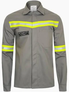 camisa anti-chamas