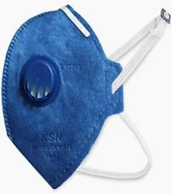 RESPIRADOR PFF2 COM VALVULA AZUL KSN